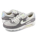 15̂ő NIKE AIR MAX 90 NRG yRECYCLED CANVASz iCL GA }bNX 90 NRG Y [Jbg VAST GREY/WHITE/BARELY VOLT O[ ck6467-001