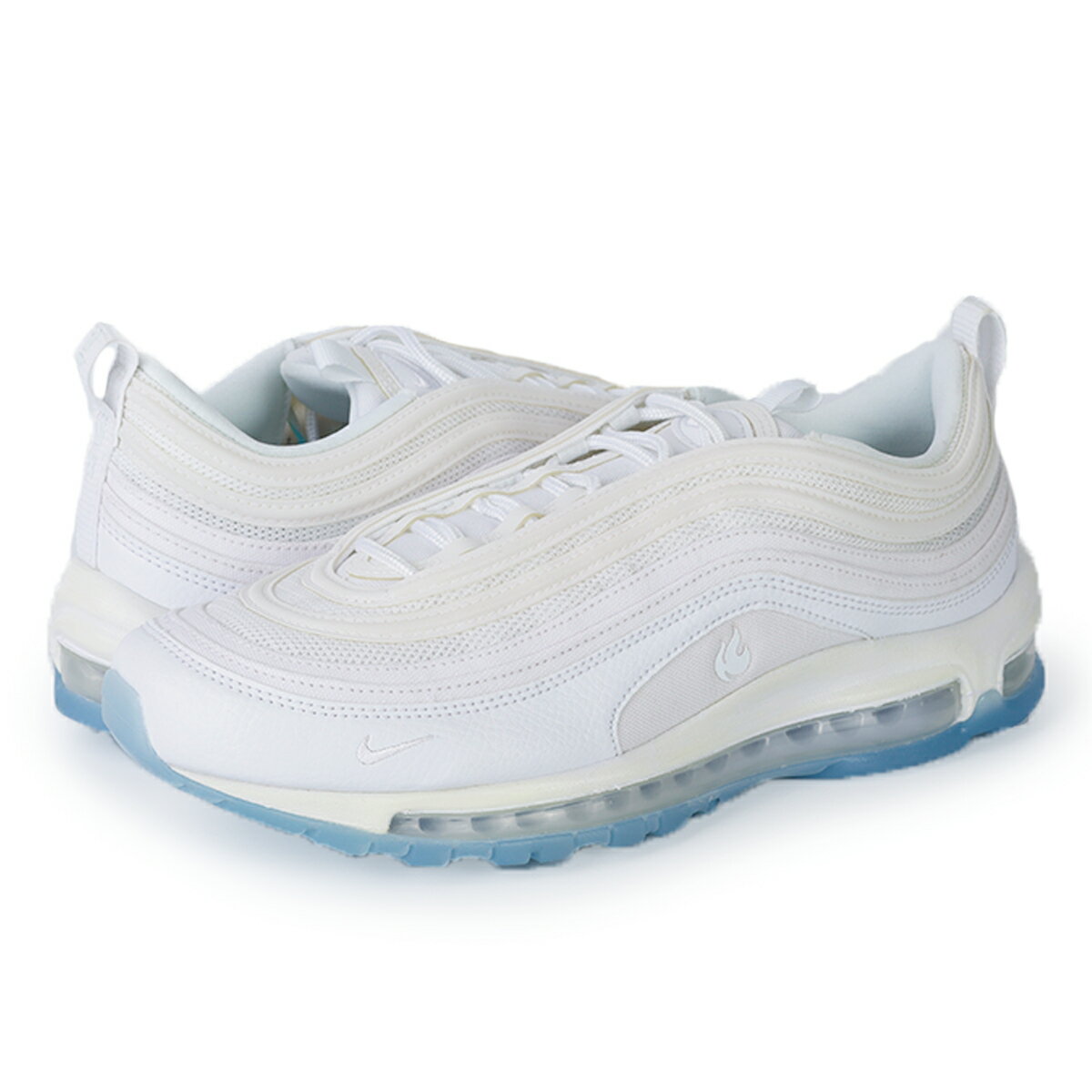 【アウトレット】 15時迄のご注文で即日発送可 NIKE AIR MAX 97 QS メンズ スニーカー ローカット ナイキ エア マックス 97 QS WHITE/ICE BLUE ホワイト ブルー CT4526-100