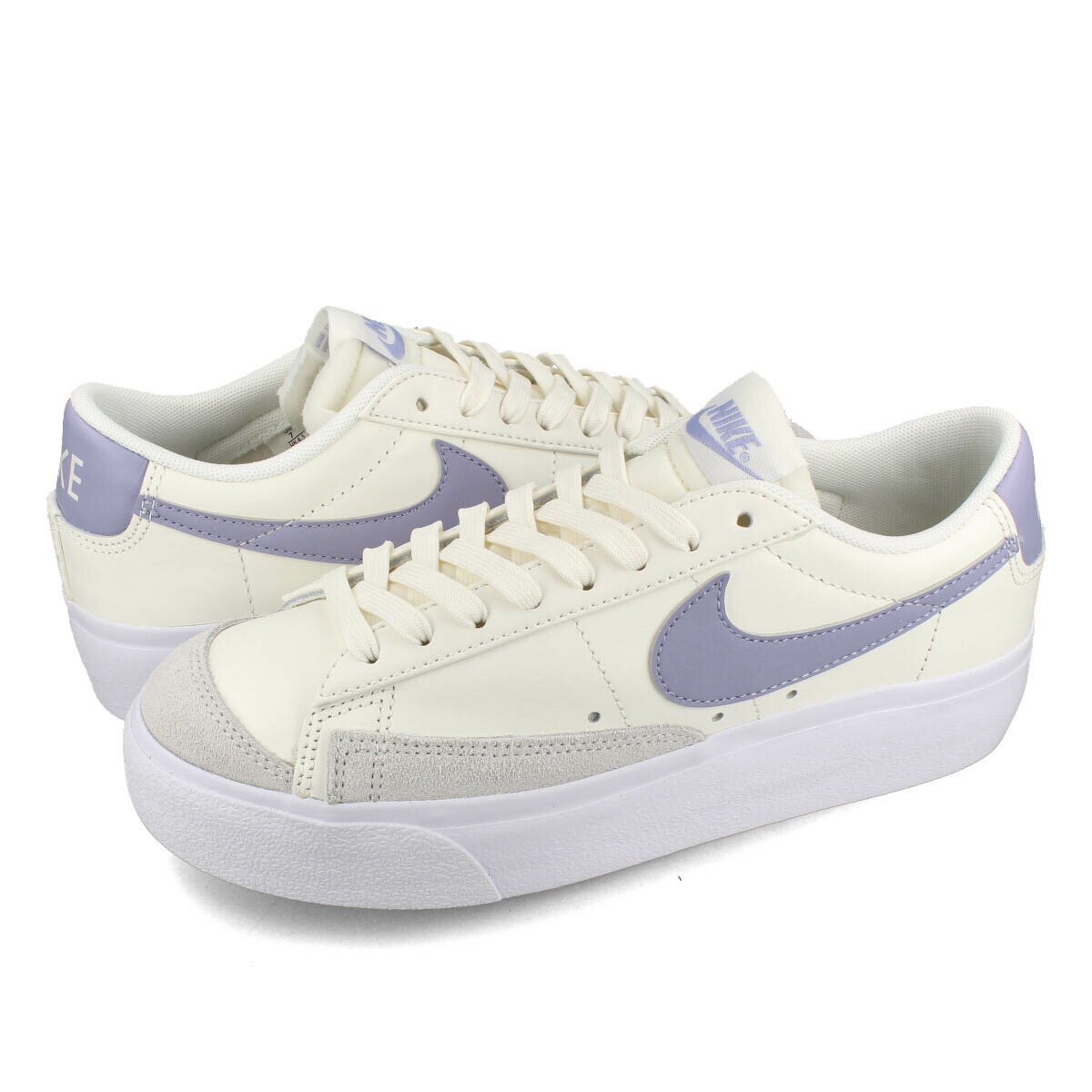 15時迄のご注文で即日発送可 NIKE WMNS BLAZER LOW PLATFORM ナイキ ウィメンズ ブレーザー ロー プラットフォーム レディース ローカット SAIL/INDIGO HAZE/WHITE ホワイト dj0292-110