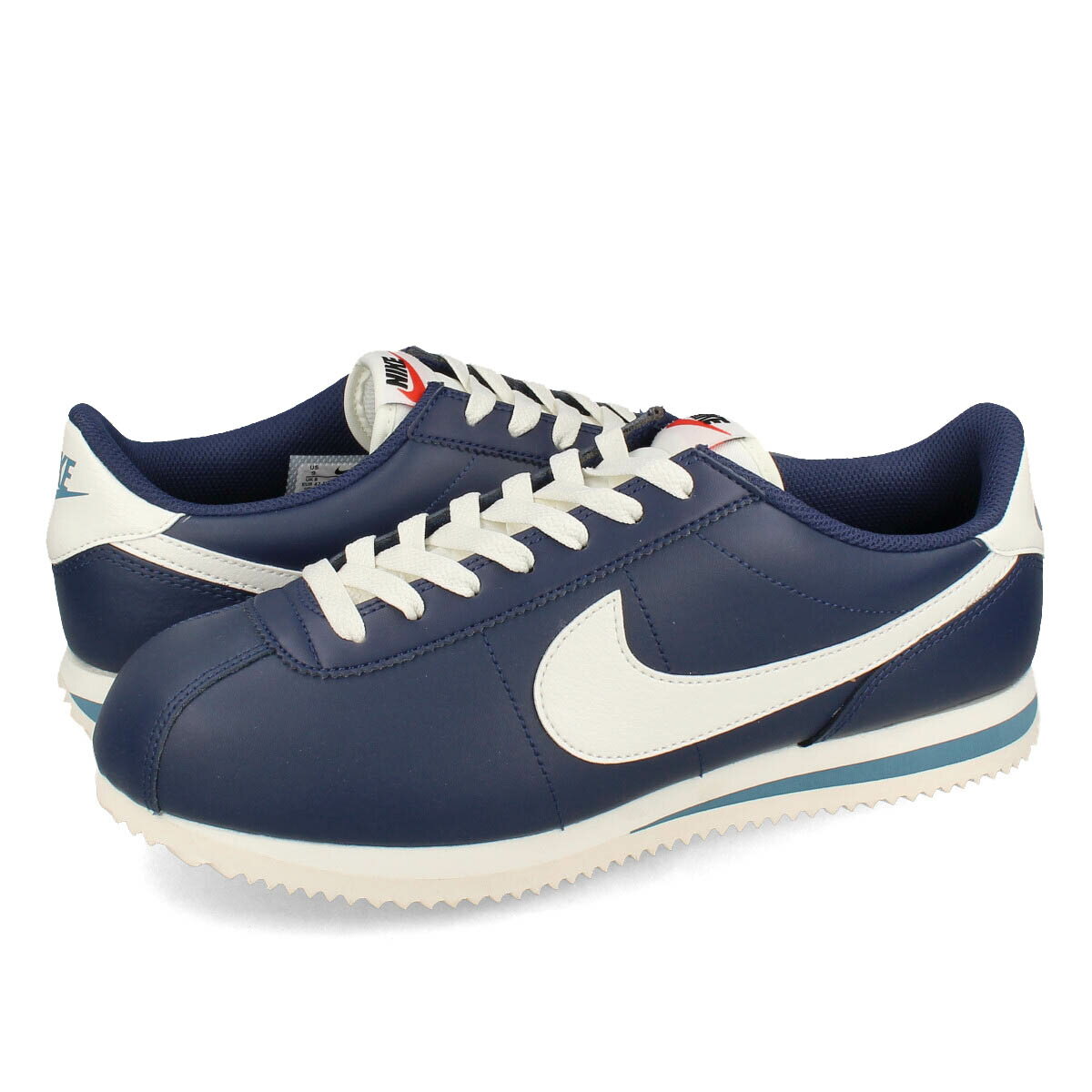 楽天SELECT SHOP LOWTEX15時迄のご注文で即日発送可 NIKE CORTEZ ナイキ コルテッツ メンズ レディース スニーカー ローカット MIDNIGHT NAVY/SAIL/NOISE AQUA/SAIL ネイビー DM4044-400