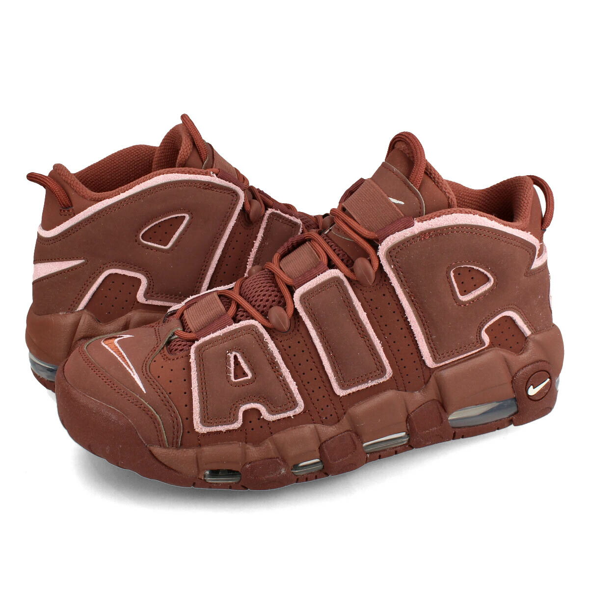 15時迄のご注文で即日発送可 NIKE AIR MORE UPTEMPO 039 96 【VALENTINE 039 S DAY】 ナイキ エア モア アップ テンポ 96 バレンタイン デイ メンズ スニーカー ミッドカット DARK PONY/MED SOFT PINK ブラウン DV3466-200