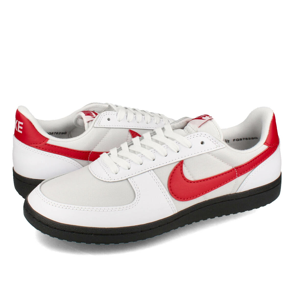 15時迄のご注文で即日発送可 NIKE FIELD GENERAL 82 SP ナイキ フィールド ジェネラル 82 SP メンズ スニーカー ローカット WHITE/VARSITY RED/BLACK ホワイト FQ8762-100