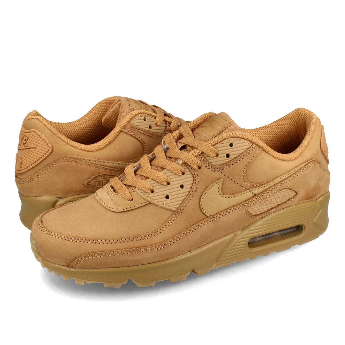 15時迄のご注文で即日発送可 NIKE AIR MAX 90 PRM WNTR TRK3 ナイキ エア マックス 90 プレミアム ウィンター TRK3 メンズ スニーカー ローカット FLAX/WHEAT/GUM LIGHT BROWN ブラウン fz5102-299