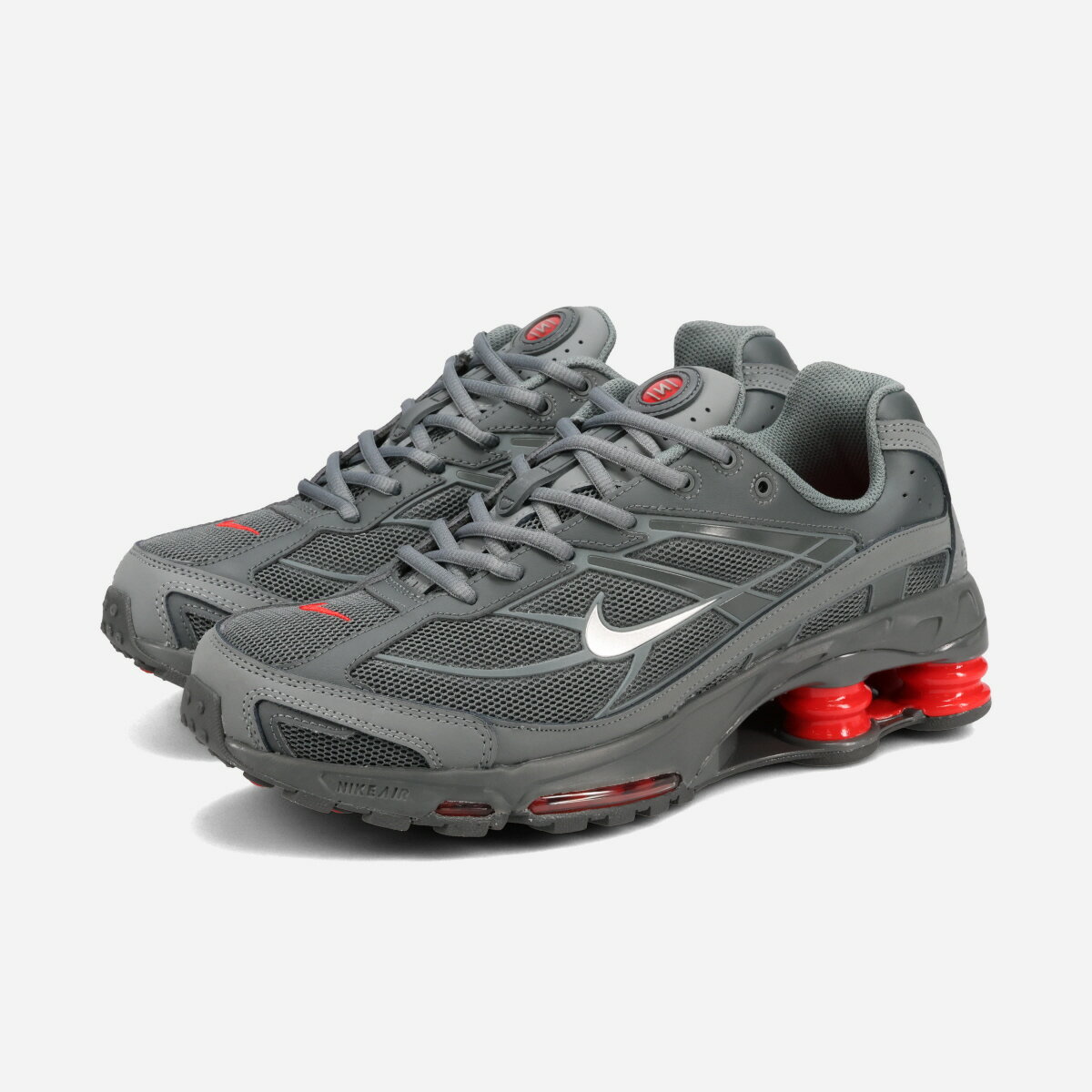 Rakuten - NIKE SHOX RIDE 2 ナイキ ショックス ライド 2 メンズ スニーカー ローカット SMOKE GREY/UNIVERSITY RED/IRON GREY/METALLIC SILVER グレー IM5999-084