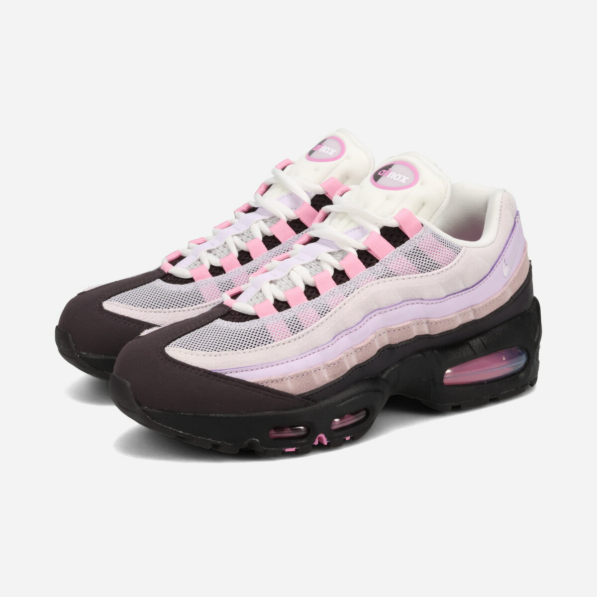 NIKE WMNS AIR MAX 95 ナイキ ウィメンズ エア マックス 95 メンズ レディース スニーカー ローカット BURGUNDY ASH/BARELY GRAPE/TATTOO/ELEMENTAL ROSE ピンク IB6396-600
