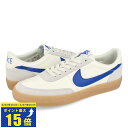 [要エントリーで最大P15倍 4/24(水)20:00～4/27(土)9:59] NIKE KILLSHOT 2 LEATHER ナイキ キルショット 2 レザー SAIL/HYPER BLUE/GUM YELLOW メンズ スニーカー レザー ホワイト ブルー 432997-124