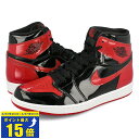 [要エントリーで最大P15倍 4/24(水)20:00～4/27(土)9:59] NIKE AIR JORDAN 1 RETRO HIGH OG 【BRED P