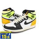 要エントリーで最大P15倍 4/24(水)20:00～4/27(土)9:59 NIKE AIR JORDAN 1 RETRO HIGH OG ナイキ エア ジョーダン 1 レトロ ハイ OG WHITE/VOLT/UNIVERSITY GOLD 555088-118