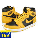 要エントリーで最大P15倍 4/24(水)20:00～4/27(土)9:59 NIKE AIR JORDAN 1 RETRO HIGH OG ナイキ エア ジョーダン 1 レトロ ハイ OG POLLEN/BLACK/WHITE 555088-701