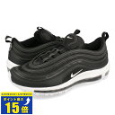 要エントリーで最大P15倍 4/24(水)20:00～4/27(土)9:59 NIKE AIR MAX 97 ナイキ エア マックス 97 メンズ レディース スニーカー ローカット BLACK/WHITE ブラック ホワイト 定番モデル 921826-001