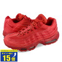 要エントリーで最大P15倍 4/24(水)20:00～4/27(土)9:59 NIKE AIR MAX 95 ナイキ エア マックス 95 VARSITY RED/VARSITY RED cq9969-600