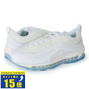 要エントリーで最大P15倍 4/24(水)20:00～4/27(土)9:59 【アウトレット】 NIKE AIR MAX 97 QS メンズ スニーカー ローカット ナイキ エア マックス 97 QS WHITE/ICE BLUE ホワイト ブルー CT4526-100