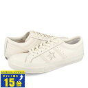 要エントリーで最大P15倍 4/24(水)20:00～4/27(土)9:59 CONVERSE STAR BARS LEATHER コンバース スター バーズ レザー WHITE 35200351