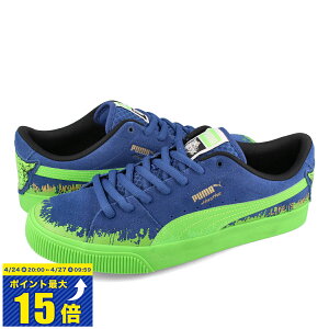 [ץȥ꡼ǺP15 4/24()20:004/27()9:59] PUMA SUEDE SKATE HIROTTON ס   ҥåȥ  ˡ å LIMOGES/FLUO GREEN ֥롼 ꡼ 389991-01