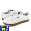 プーマ レザースニーカー メンズ [要エントリーで最大P15倍 4/24(水)20:00～4/27(土)9:59] PUMA DELPHIN LEATHER プーマ デルフィン レザー メンズ ローカット WHITE/PRISTINE ホワイト 390686-01