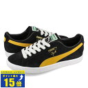  PUMA CLYDE OG プーマ クライド OG メンズ レディース スニーカー ローカット BLACK/YELLOW SIZZLE ブラック 391962-05