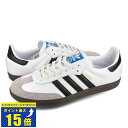 商品写真：[要エントリーで最大P15倍 4/24(水)20:00～4/27(土)9:59] adidas SAMBA OG アディダス サンバ OG メンズ レディース スニーカー RUNNING WHITE/CORE BLACK/CLEAR GRANITE ホワイト ブラック B75806 【adidas Originals】