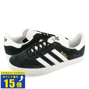 [要エントリーで最大P15倍 4/24(水)20:00～4/27(土)9:59] adidas GAZELLE 【adidas Originals】 【メンズ】【レディース】アディダス ガッツレー ガゼル CORE BLACK/WHITE/GOLD MET