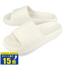 [要エントリーで最大P15倍 4/24(水)20:00～4/27(土)9:59] adidas ADILETTE AYOON W SLIDES アディダス アディレッタ AYOON スライド ウィメンズ レディース サンダル OFF WHITE/WONDER WHITE/OFF WHITE ホワイト gv9536