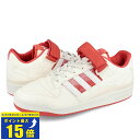 要エントリーで最大P15倍 4/24(水)20:00～4/27(土)9:59 adidas FORUM LOW アディダス フォーラム ロー CHALK WHITE/WHITE TINT/CREW RED gw2043