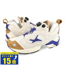 要エントリーで最大P15倍 4/24(水)20:00～4/27(土)9:59 Reebok INSTAPUMP FURY 95 リーボック インスタ ポンプ フューリー 95 メンズ レディース CHALK/ALABASTER/BOLD PURPLE ベージュ gx9414