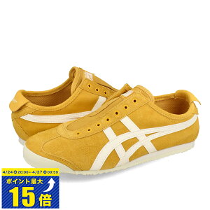 [ץȥ꡼ǺP15 4/24()20:004/27()9:59] Onitsuka Tiger MEXICO 66 SLIP-ON ˥ĥ ᥭ 66 åݥ  ǥ ˡ å GOLDEN GLOW/CREAM  1183c157-750