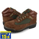  TIMBERLAND FIELD BOOT F/L WP  ティンバーランド フィールドブーツ ウォータープルーフ メンズ 防水 DARK BROWN ブラウン A18A6