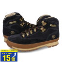 [要エントリーで最大P15倍 4/24(水)20:00～4/27(土)9:59] TIMBERLAND EURO HIKER LEATHER ティンバーランド ユーロ ハイカー レザー メンズ ブーツ DARK BLUE SUEDE ブルー A6839