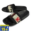 要エントリーで最大P15倍 4/24(水)20:00～4/27(土)9:59 DC SHOES LYNX SLIDE ディーシー シューズ リンクス スライド メンズ サンダル ASTRO CAMO BLACK ブラック DM231034 ACB