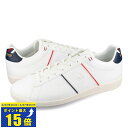 [要エントリーで最大P15倍 4/24(水)20:00～4/27(土)9:59] le coq sportif LCS CHATEAU II ルコック スポルティフ LCS シャトー II メンズ ローカット WHITE/NAVY ホワイト ql1vjc10wn