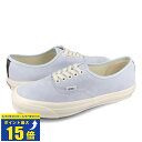 要エントリーで最大P15倍 4/24(水)20:00～4/27(土)9:59 VANS VAULT OG AUTHENTIC LX バンズ ボルト OG オーセンティック LX メンズ ローカット BALLAD BLUE/RAVEN ブルー vn-0a4bv94j4