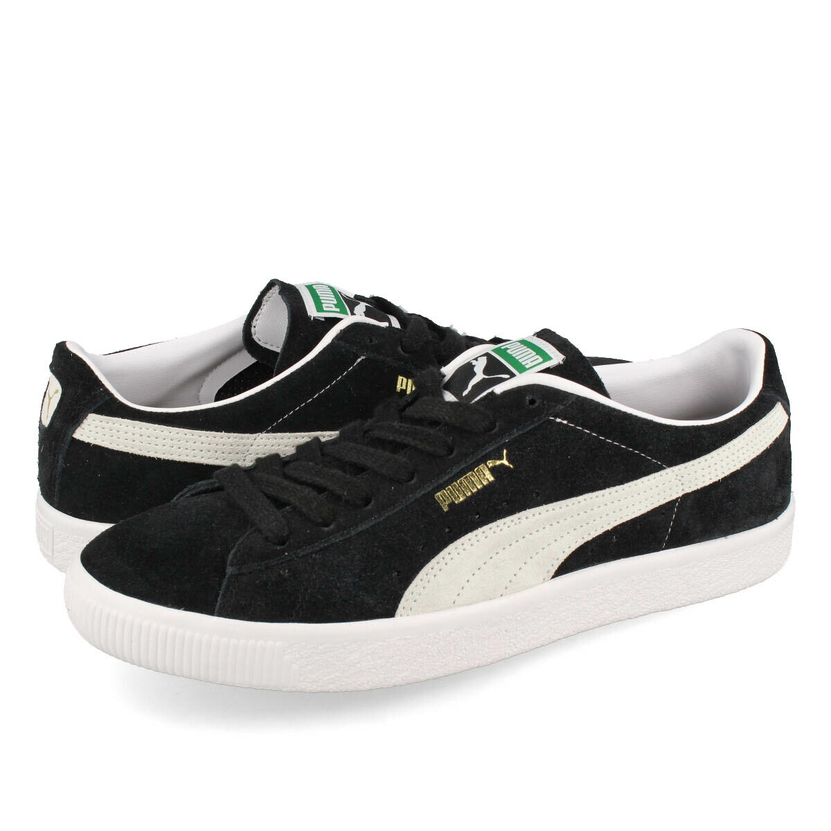 PUMA SUEDE VTG プーマ スウェード ヴィンテージ BLACK/WHITE プーマスニーカー メンズ レディース ローカット ブラック 定番モデル 374921-05