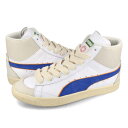  15時迄のご注文で即日発送可 PUMA CLYDE MID BBALL RHUIGI プーマ クライド ミッド BBALL ルイージ メンズ ミッドカット WHITE/ROYAL SAPPHIRE ホワイト 391335-01