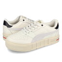 yvCX_Ez 15̂ő PUMA CALI COAT JEUX SETS WMNS v[} J R[g JEUX SETS WMNS fB[X Xj[J[ [Jbg MARSHMALLOW/NAVY zCg 393096-01