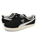 yvCX_Ez 15܂ł̂ő PUMA CLYDE HAIRY SUEDE v[} NCh wA[ XG[h Y fB[X Xj[J[ [Jbg BLACK/FROSTED IVORY ubN 393115-02