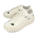 15̂ő PUMA PLATFORM TRACE LIGHT MULE MU v[} vbgtH[ g[X Cg ~[ MU fB[X T_ WARM WHITE/WARM WHITE zCg 399153-01