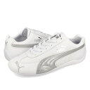 PUMA SPEEDCAT LTH プーマ スピードキャット レザー メンズ レディース スニーカー ローカット WHITE/SILVER ホワイト 40160...