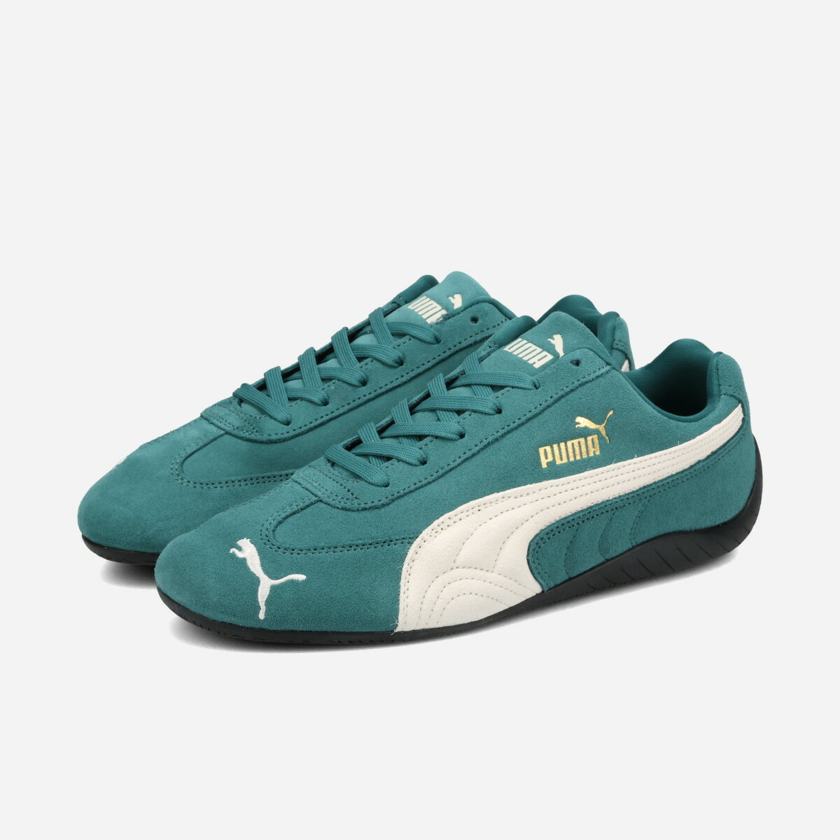 PUMA SPEEDCAT OG プーマ スピードキャット OG メンズ レディース スニーカー ローカット EMERALD ICE/BLACK グリーン 398846-67