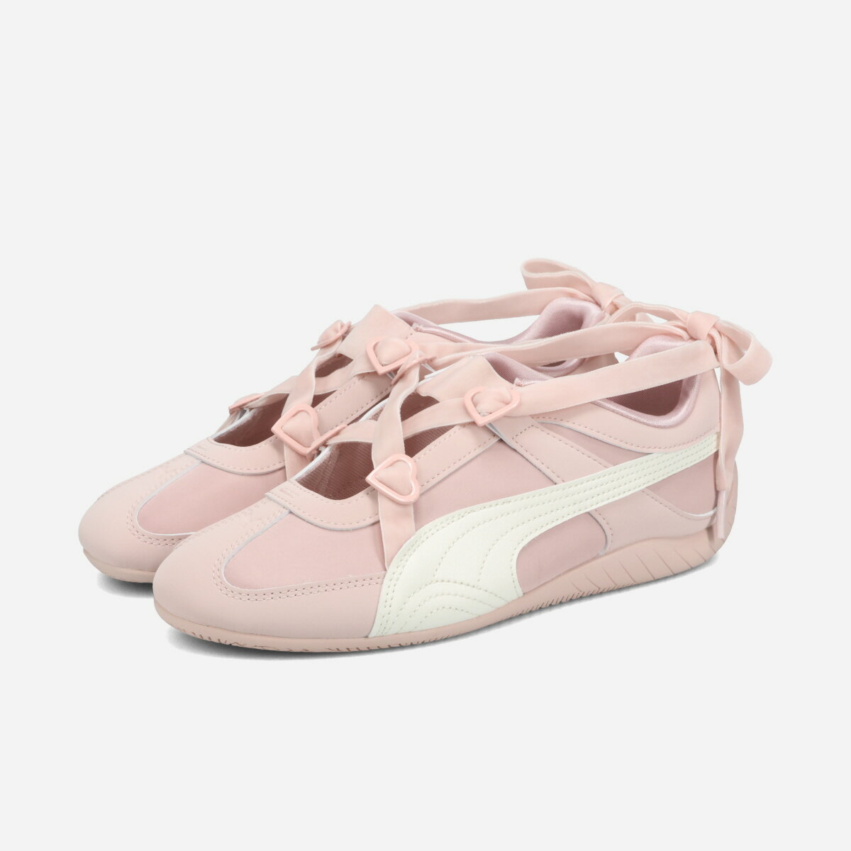 【4月1日(水)発売】 PUMA SPEEDCAT GO × POWERPUFF GIRLS プーマ スピードキャット ゴー × パワーパフ ガールズ レディース スニーカー ローカット WHISP OF PINK/SILVER/MA ピンク 408102-01