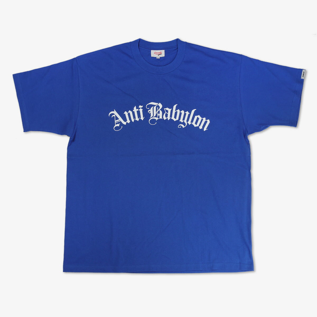Rakuten - raidback fabric A.B.C. Tee レイドバック ファブリック A.B.C. Tシャツ メンズ 半袖Tシャツ ROYAL/WHITE ブルー RB-ABC-T-ROY【追跡可能メール便・日時指定不可】
