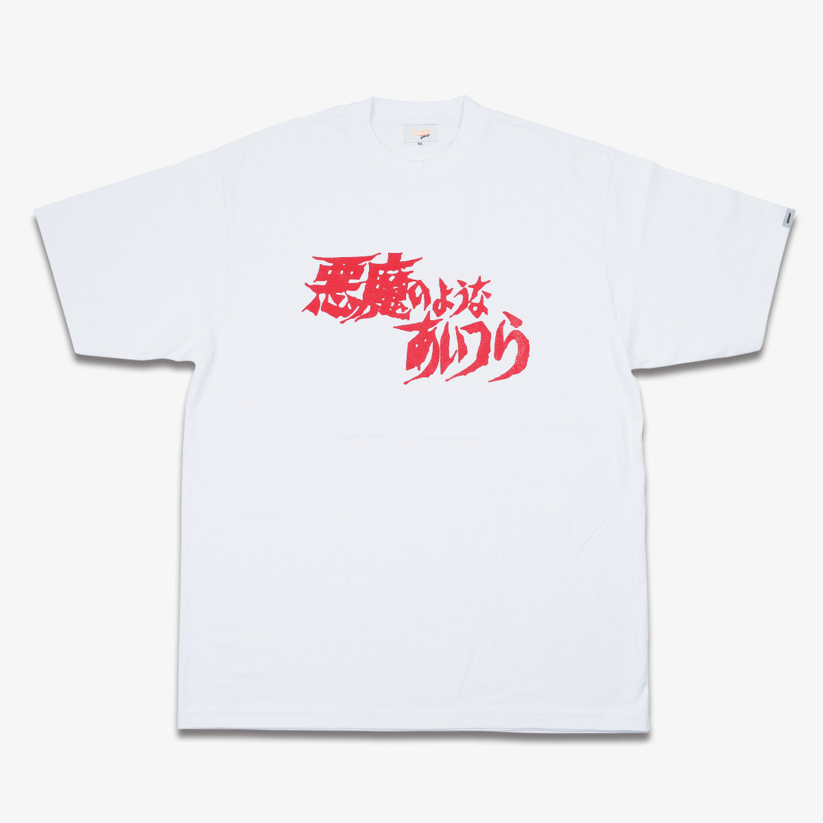 Rakuten - raidback fabric / LA TORA JACKSON THIRTEEN HERTS. AKUMA NO YOUNA-AITSURA TEE -Limted Edition- レイドバック ファブリック / ラトラ・ジャクソン XIII ハーツ.悪魔のようなあいつら Tシャツ WHITE/RED ホワイト RB-AKU-T-01-WTRD【追跡可能メール便・日時指定不可】