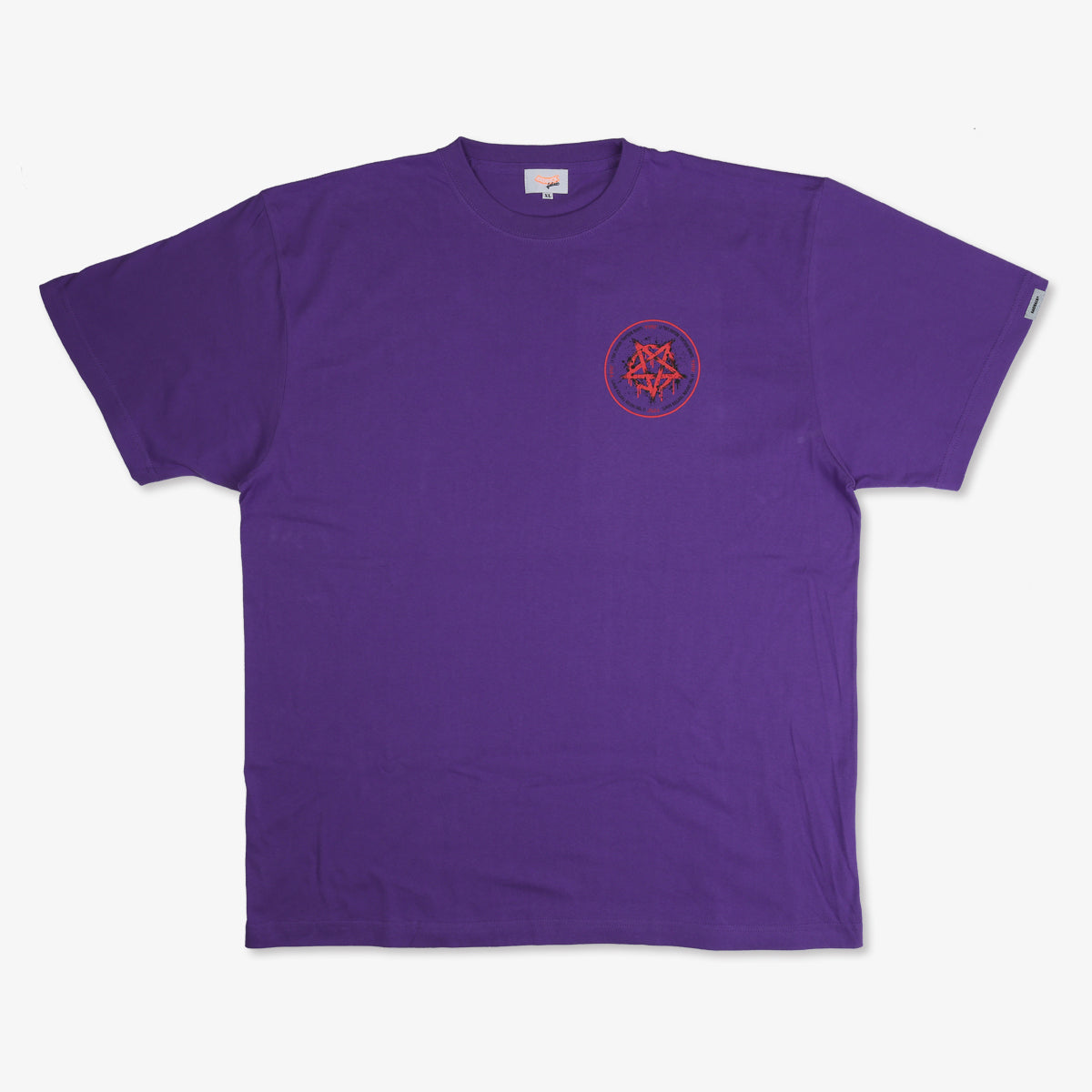 Rakuten - raidback fabric D’evil Star T-Shirt レイドバック ファブリック デビル スター Tシャツ メンズ 半袖Tシャツ VIOLET PURPLE パープル RB-DVL-STR-T-VPU【追跡可能メール便・日時指定不可】