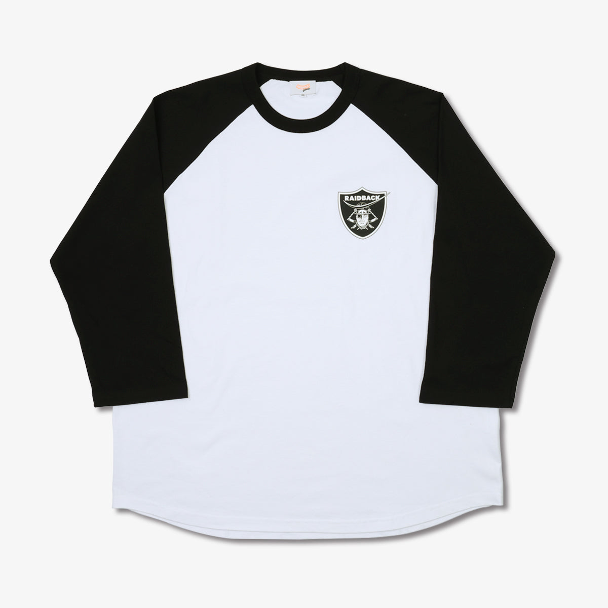 新品RAID JAPAN ロンT OFFICIAL LOGO ホワイト XL 【公式通販】