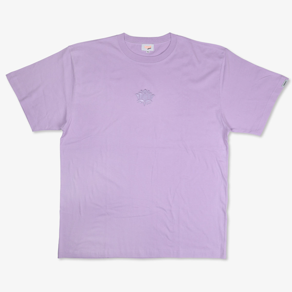 乐天商城 - raidback fabric Embroidery Soul Flower T-Shirt レイドバック ファブリック エンブロイダリー ソウル フローラル Tシャツ メンズ 半袖Tシャツ LIGHT PURPLE パープル RB-FLORAL-EM-T-LPL【追跡可能メール便・日時指定不可】