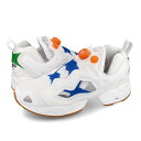 15時迄のご注文で即日発送可 Reebok INSTAPUMP FURY 95 リーボック インスタ ポンプ フューリー 95 メンズ レディース FTWR WHITE/VECTOR BLUE/SMASH ORANGE ホワイト ブルー オレンジ 白 青 橙色 hr1291