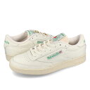 15時迄のご注文で即日発送可 Reebok CLUB C 85 VINTAGE リーボック クラブシー 85 ヴィンテージ メンズ レディース スニーカー ローカット TOP CHOKE ベージュ 100000317