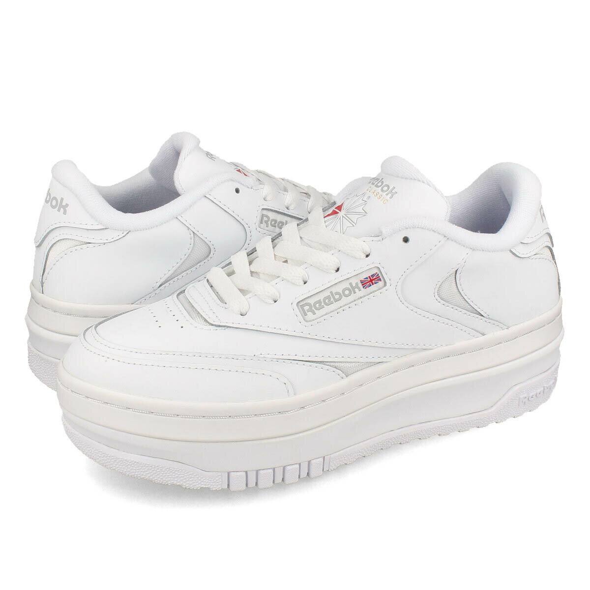 15時迄のご注文で即日発送可 Reebok CLUB C EXTRA リーボック クラブシー エクストラ レディース スニーカー ローカット FWTR WHITE ホワイト 100033501