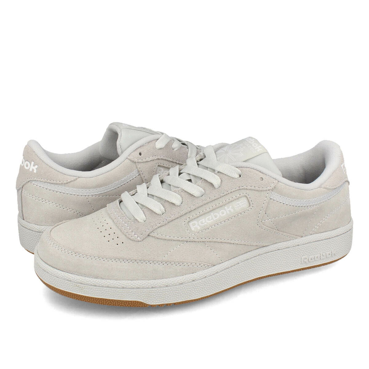 15時迄のご注文で即日発送可 Reebok CLUB C 85 リーボック クラブシー 85 メンズ スニーカー ローカット PURE GRAY グレー 100074450