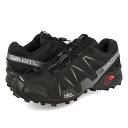 15時迄のご注文で即日発送可 SALOMON SPEEDCROSS 3 ADV サロモン スピードクロス 3 アドバンスド BLACK/BLACK/QUIET SHADE L41085500