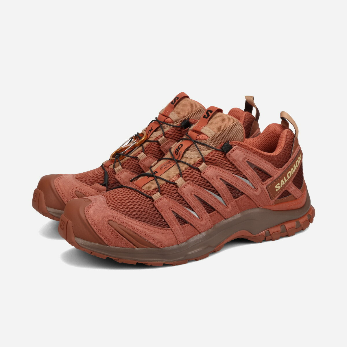 【3月6日(金)発売】 SALOMON XA PRO 3D RED ASHES サロモン エックスエー プロ 3D レッド アッシュズ メンズ レディース スニーカー ローカット PECAN BROWN/CHILI/MUSTANG ブラウン L47968400